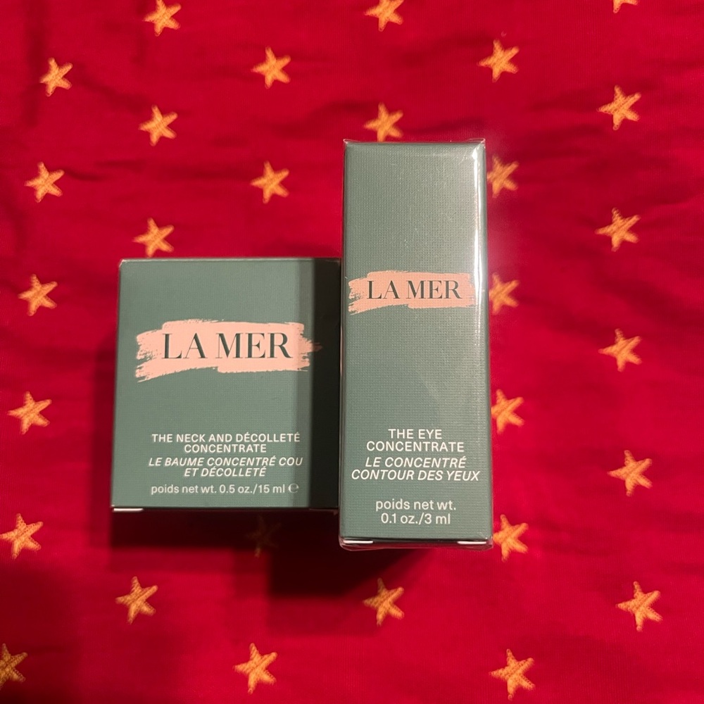 La Mer Skincare Duo in Gray and Pink
